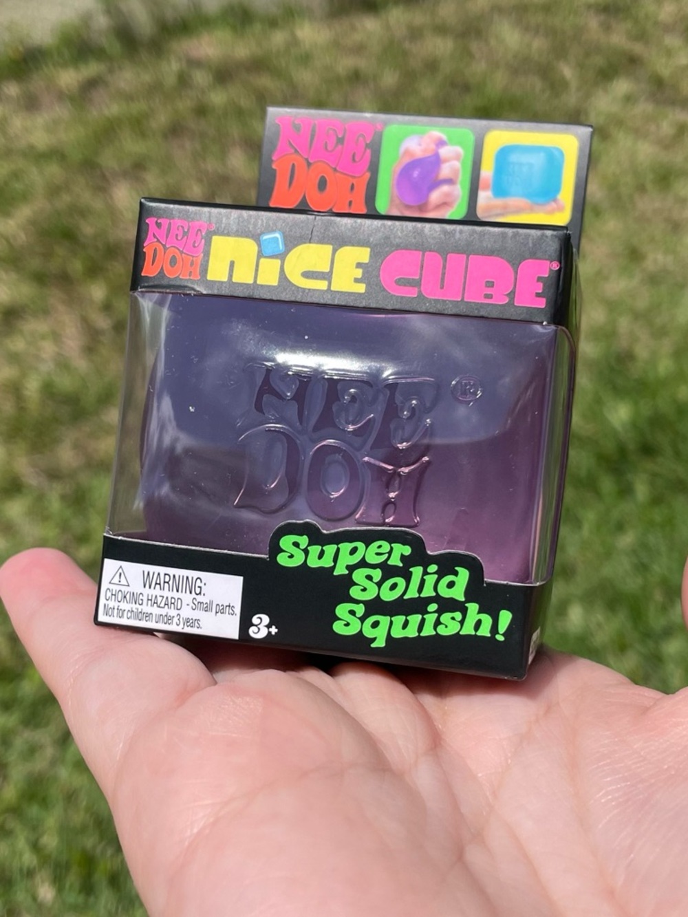 Purple NeeDoh Nice Cube
